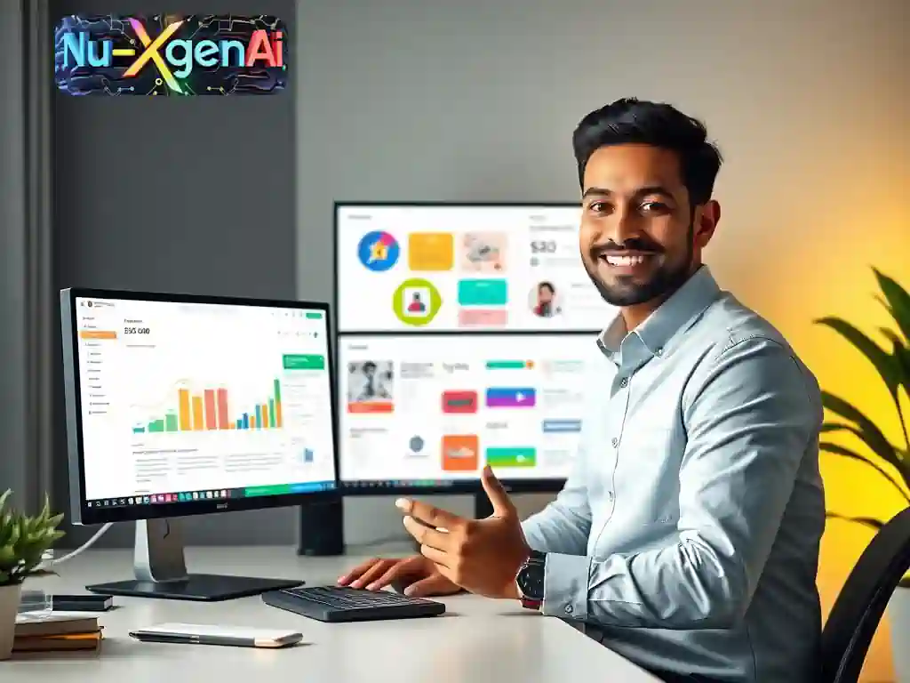 A_modern_workspace_where_a_confident_Indian_creato